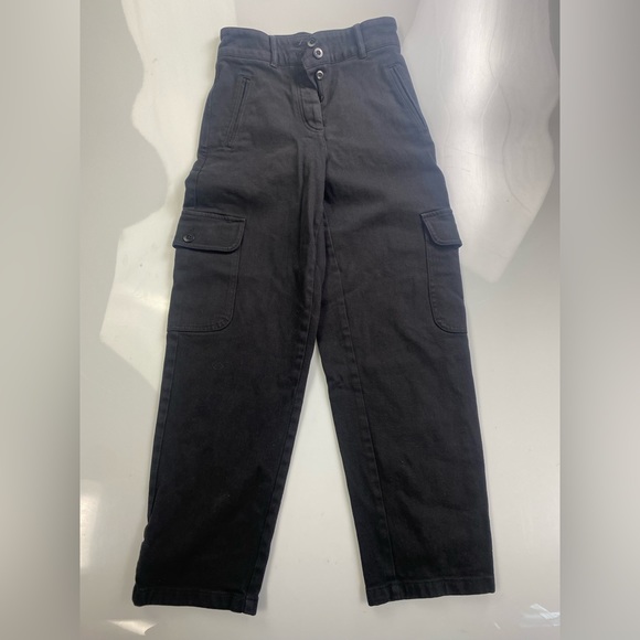 WILFRED FREE “High Waist Cargo Pants” in black - Picture 4 of 8